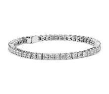 Load image into Gallery viewer, Sanza Jewelry Tennis Bracelet White Gold