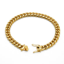 Load image into Gallery viewer, Sanza Jewelry Miami Cuban Link Gold Bracelet