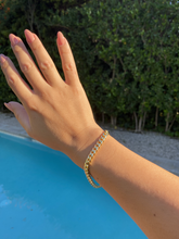 Load image into Gallery viewer, Sanza Jewelry Miami Cuban Link Gold Bracelet