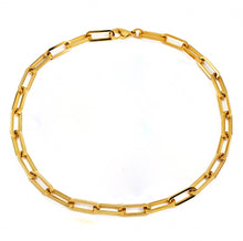 Load image into Gallery viewer, Camila Paperclip Bracelet in gold