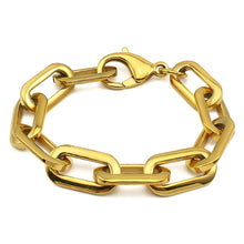 Load image into Gallery viewer, Gianna Oval Link Bracelet in gold