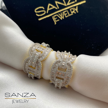 Load image into Gallery viewer, G-link Baguette Rings