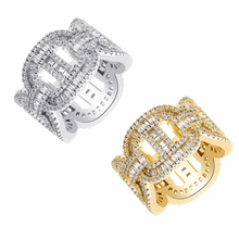 Load image into Gallery viewer, G-link Baguette Rings