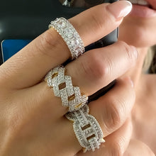 Load image into Gallery viewer, G-link Baguette Rings