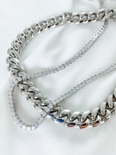 Load image into Gallery viewer, Sanza Jewelry Miami Cuban and Tennis Necklace Set