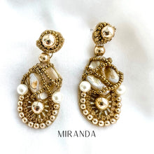 Load image into Gallery viewer, Sanza Jewelry Bohemian Beaded Pearl Earrings