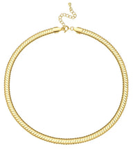Load image into Gallery viewer, Snake chain 18 karat gold necklace
