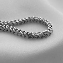 Load image into Gallery viewer, Sanza Jewelry Franco Chain in White Gold Silver