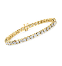 Load image into Gallery viewer, Sanza Jewelry Tennis Bracelet Gold