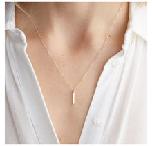 Load image into Gallery viewer, Leena  necklace rose gold

