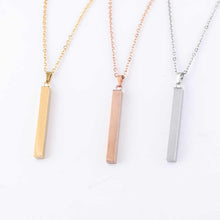 Load image into Gallery viewer, Leena  necklace rose gold
