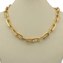 Charger l&#39;image dans la galerie, Gianna Oval Link Necklace in gold
