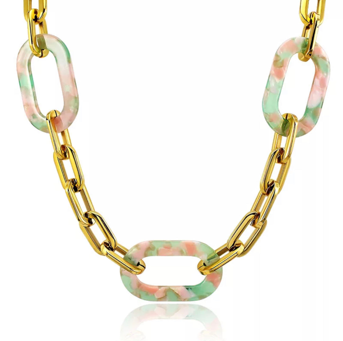 Gianna Flor gold necklace