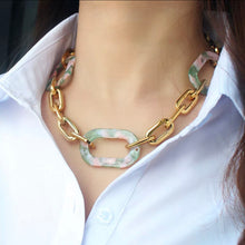 Load image into Gallery viewer, Gianna Flor gold necklace
