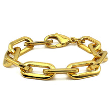 Load image into Gallery viewer, Gianna Oval Link Bracelet in gold
