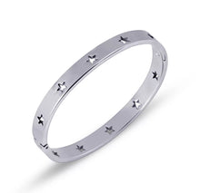 Load image into Gallery viewer, Leona bangle white gold
