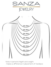 Load image into Gallery viewer, Camila Paperclip Necklace in silver
