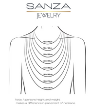 Load image into Gallery viewer, Claire Paperclip Gold Necklace
