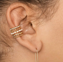 Load image into Gallery viewer, Five layered cuff earring

