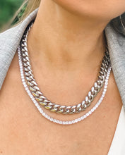 Load image into Gallery viewer, Miami Cuban Tennis Necklace Set
